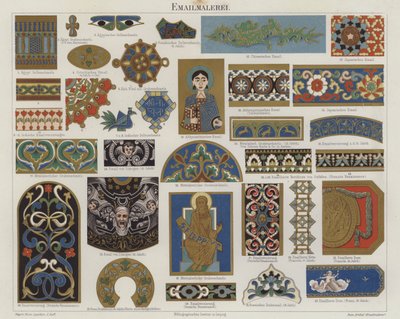 Enamel Painting by German School